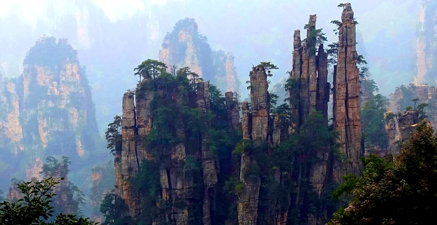 Zhangjiajie National forest park-Imperial brush peak