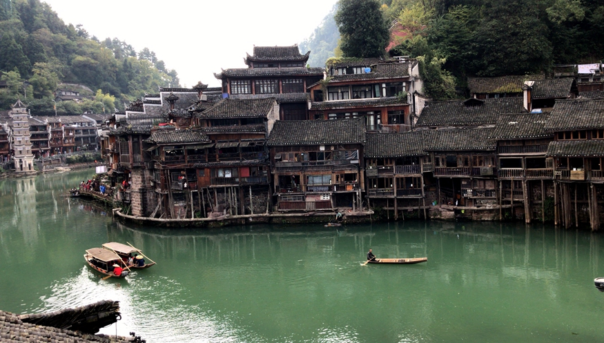 Fenghuang Ancient Town in Hunan Province1