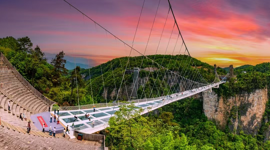 Zhangjiajie Grand Canyon and Glass Bridge