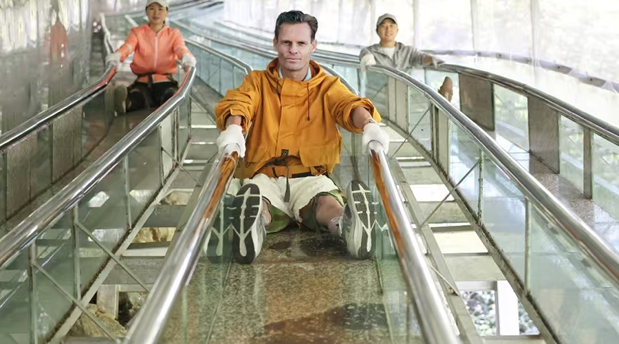 1.2-kilometer-long Downhill Slideway