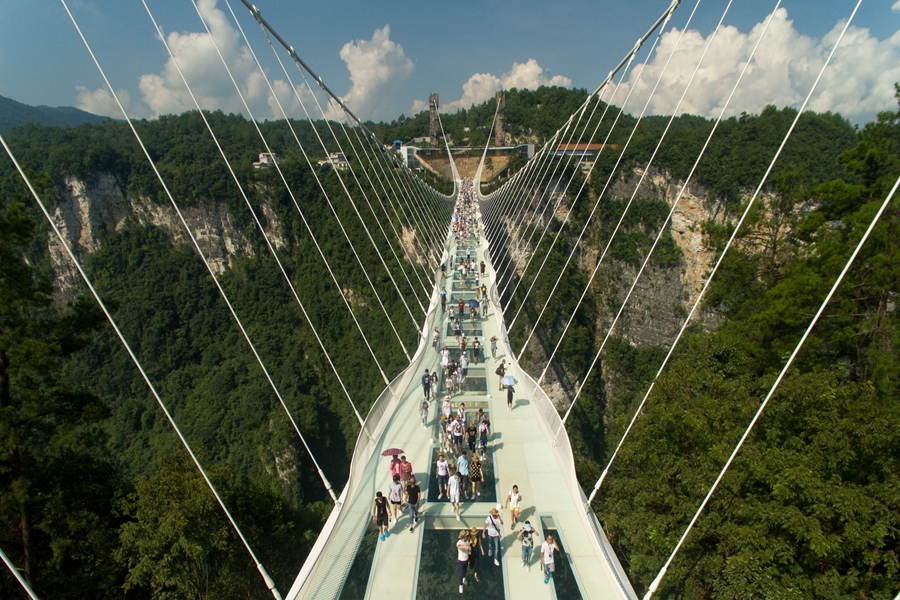 1 Day Join-in Tour-Zhangjiajie Grand Canyon & Glass Bridge