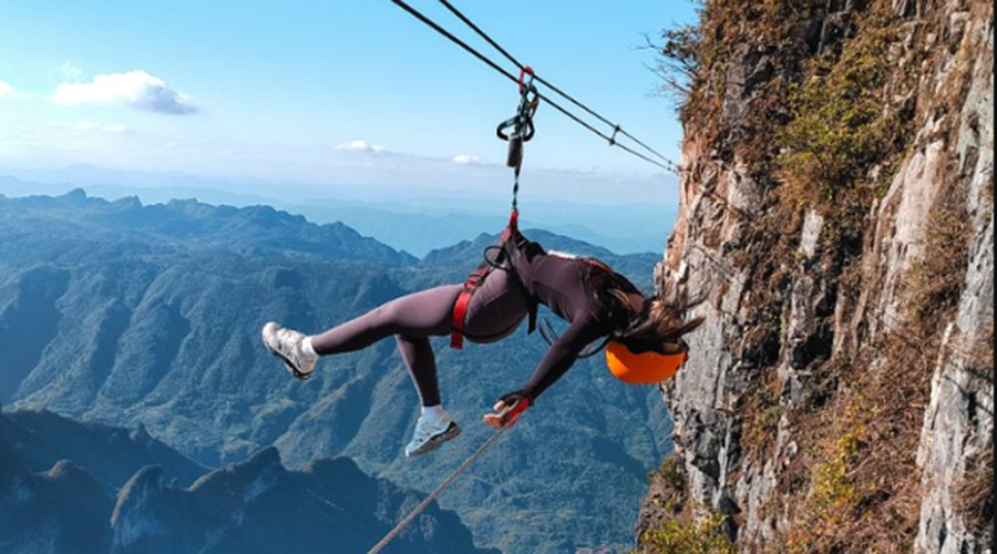 Via Ferrata Rock Climbing 1