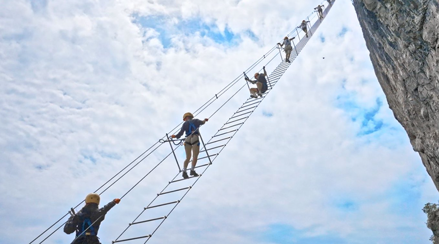 Via Ferrata Rock Climbing 3