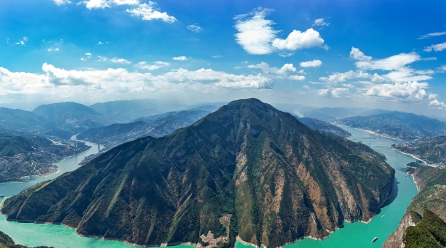 Yangtze River Three Gorges Landscape